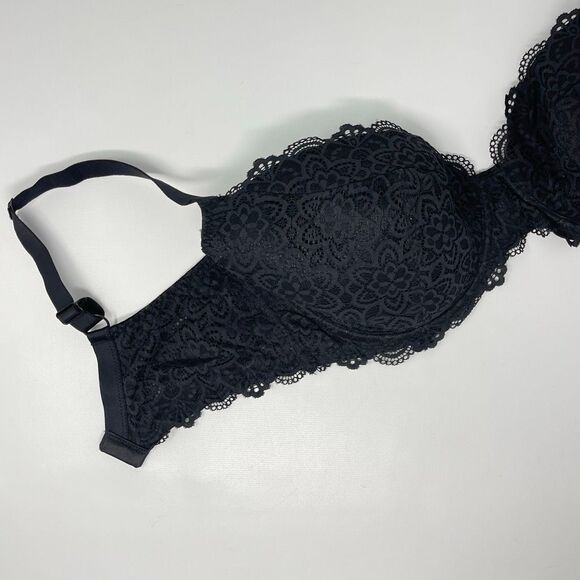 Bravissimo Nellie Black Lace Bra Adjustable LG413BLK Women’s Size 38I US - Picture 8 of 9